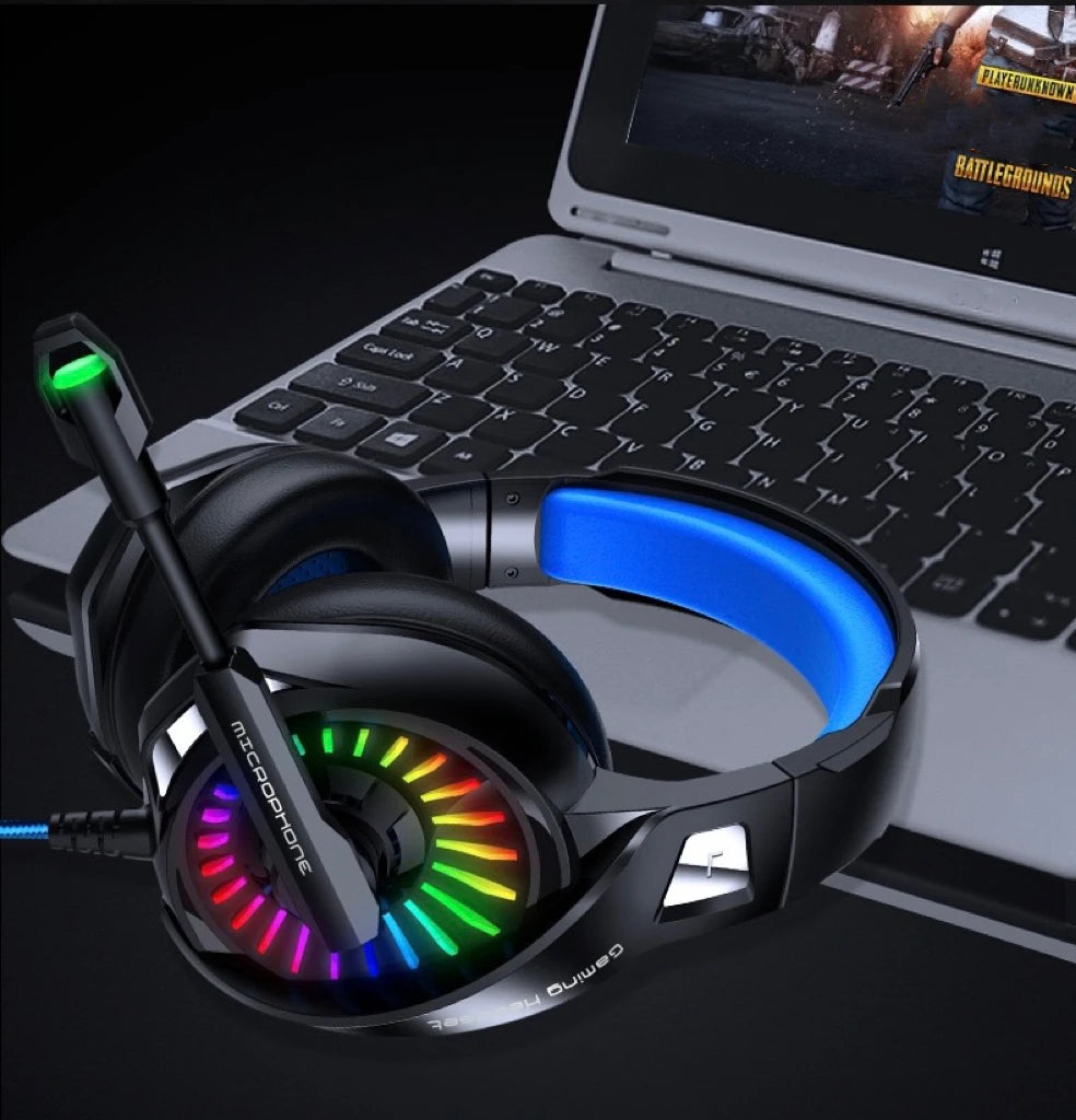 Headset Gamer com Microfone para PC - Som Imersivo para Jogos