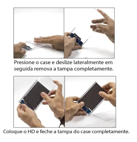 Case Externo HD 2.5" USB 3.0