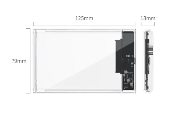 Case Externo HD 2.5" USB 3.0