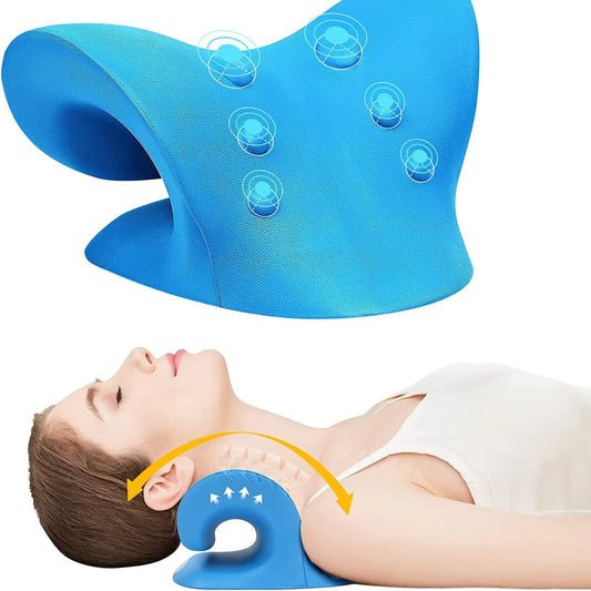 Almofada Massageadora para Alinhamento Cervical e Relaxamento